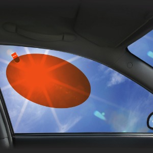 에스뷰 자외선차단 운전자용 차량용 햇빛가리개 1+1